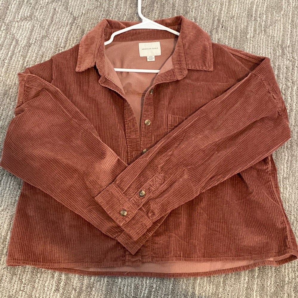 Mauve corduroy jacket